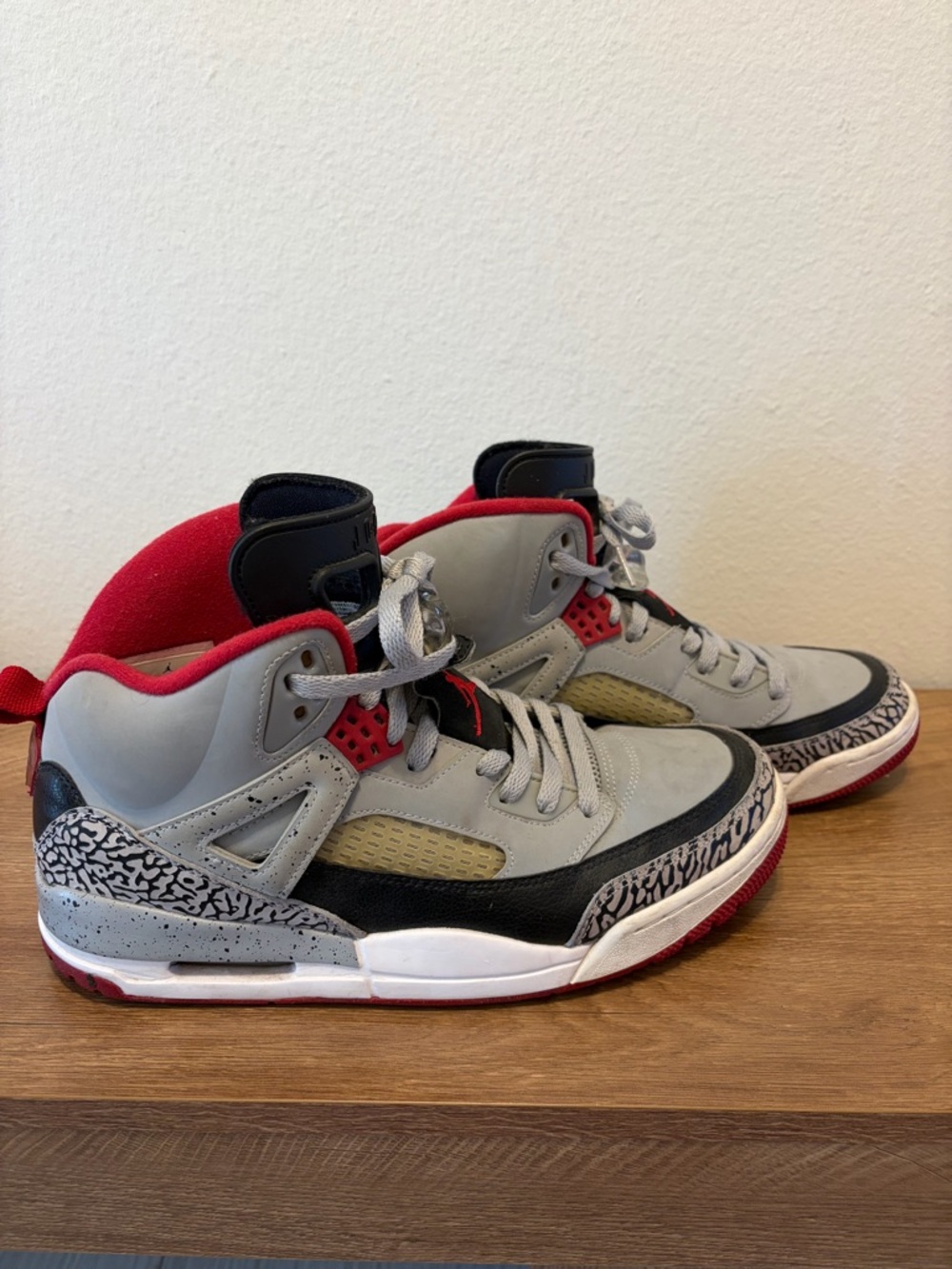 Nike Jordan Spizike Wolf Gray Sneakers